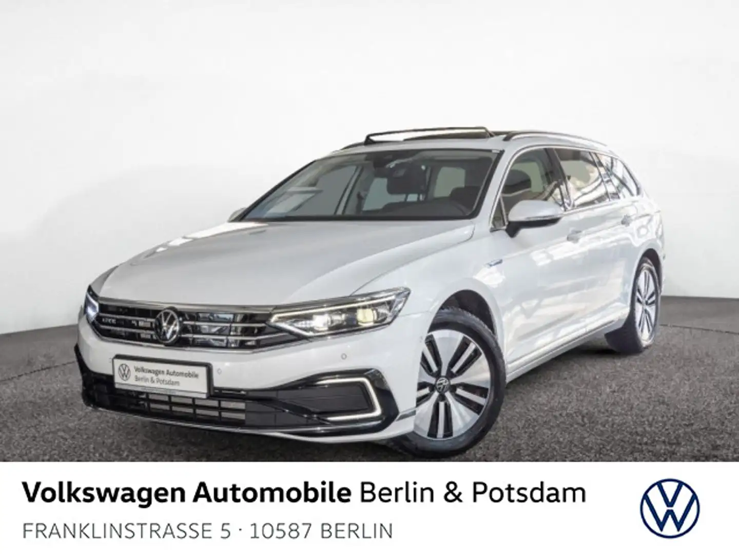 Volkswagen Passat Variant 1.4 TSI Hybrid GTE P-Dach DCC APP Blanc - 1