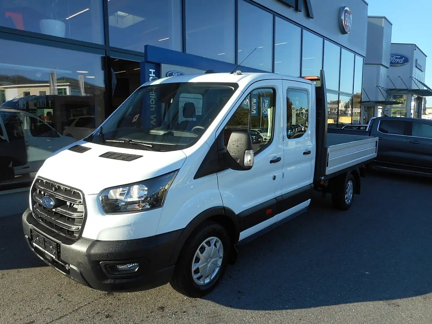 Ford Transit TRANSIT PRITSCHENWAGEN DOPPELKABINE FRONTANTRIE... Weiß - 1