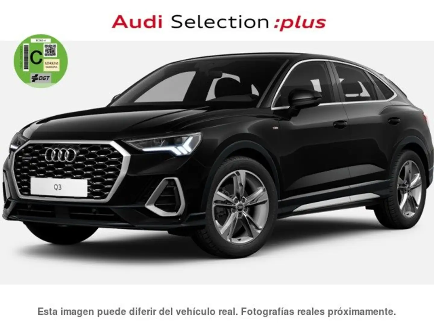 Audi Q3 Sportback 35 TDI Black line quattro S tronic Negro - 1