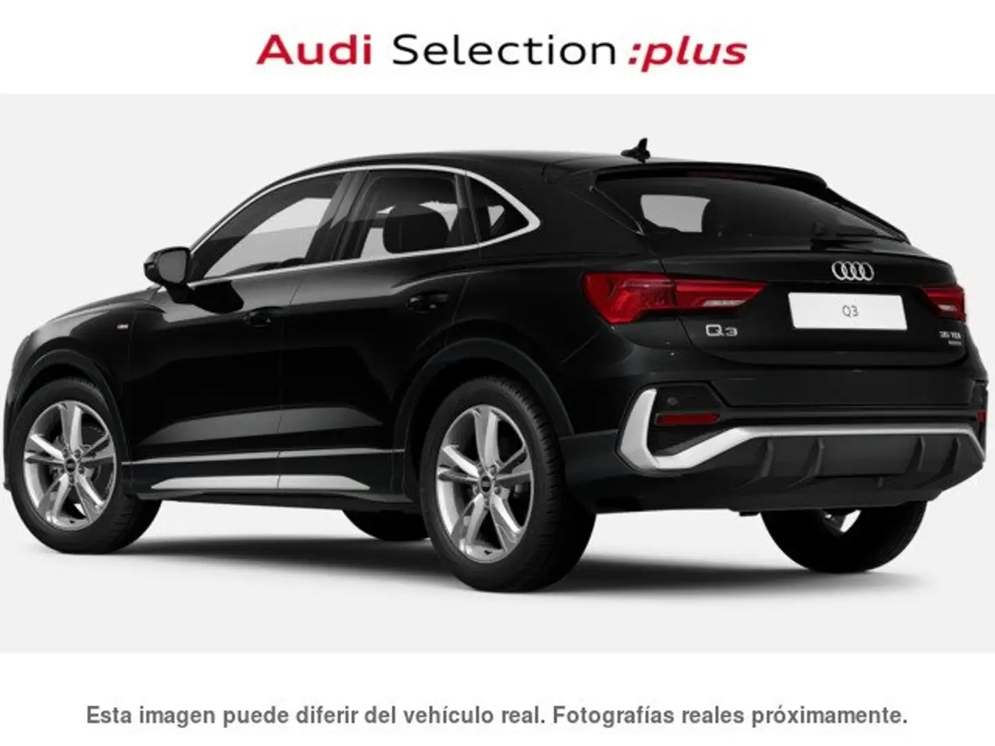Audi Q3 Sportback 35 TDI Black line quattro S tronic Negro - 2