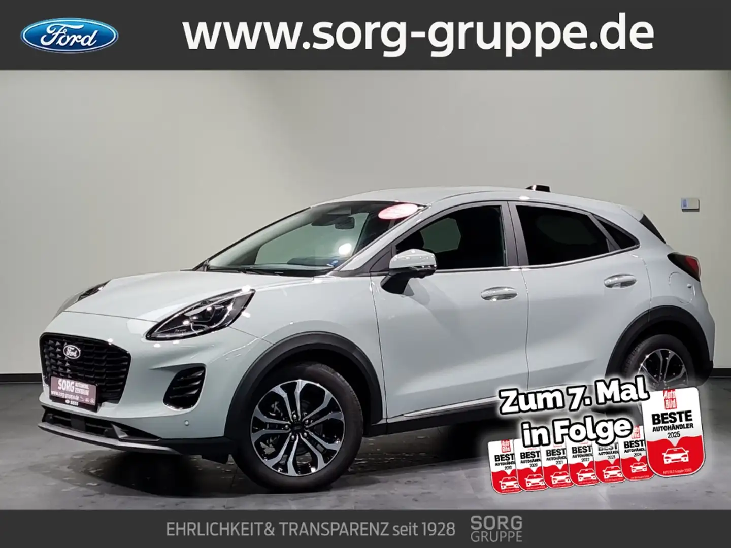 Ford Puma 1.0 EcoB MHEV Titanium*iACC 360°CAM*-37%* Gris - 1