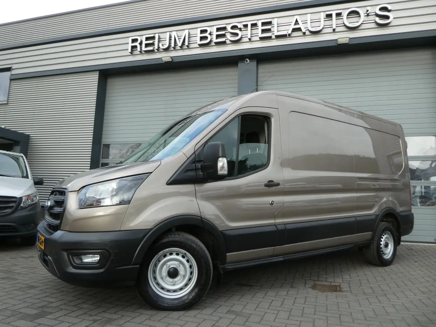 Ford Transit 350 2.0tdci 170pk, Automaat, L3H2, Airco, 3-Zits, Gris - 2
