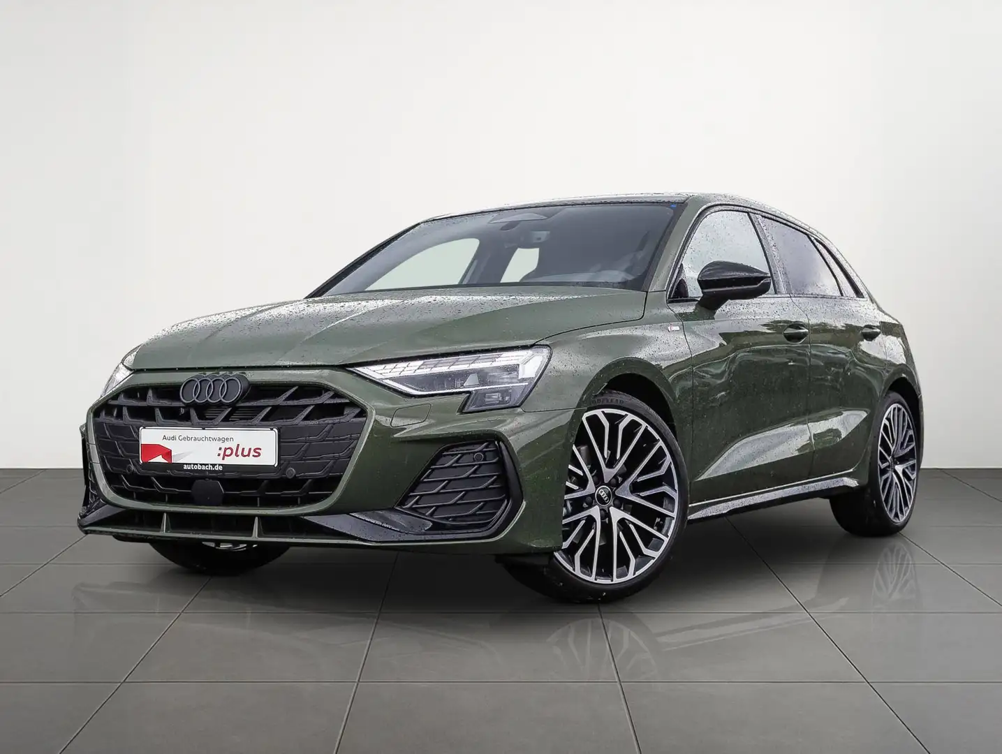 Audi A3 S line 1.5TFSI Stronic Navi LED Pan Grün - 2