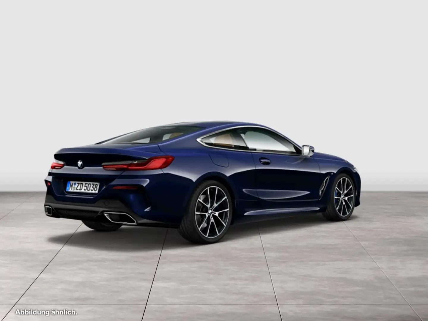 BMW 840 i xDrive Coupé G15 B58 Bleu - 2