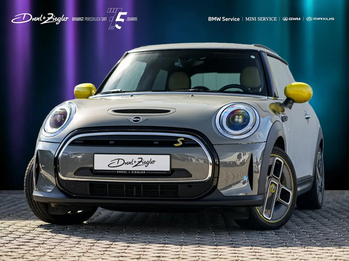 MINI Cooper SE Elect-Trim 17 KomfPlus KoZg Navi KoZg Grijs - 1