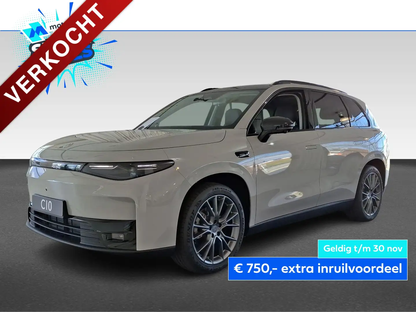 Leapmotor C10 EV 69,9 kWh 217pk Design 20inch velgen | Panoramad Grijs - 1