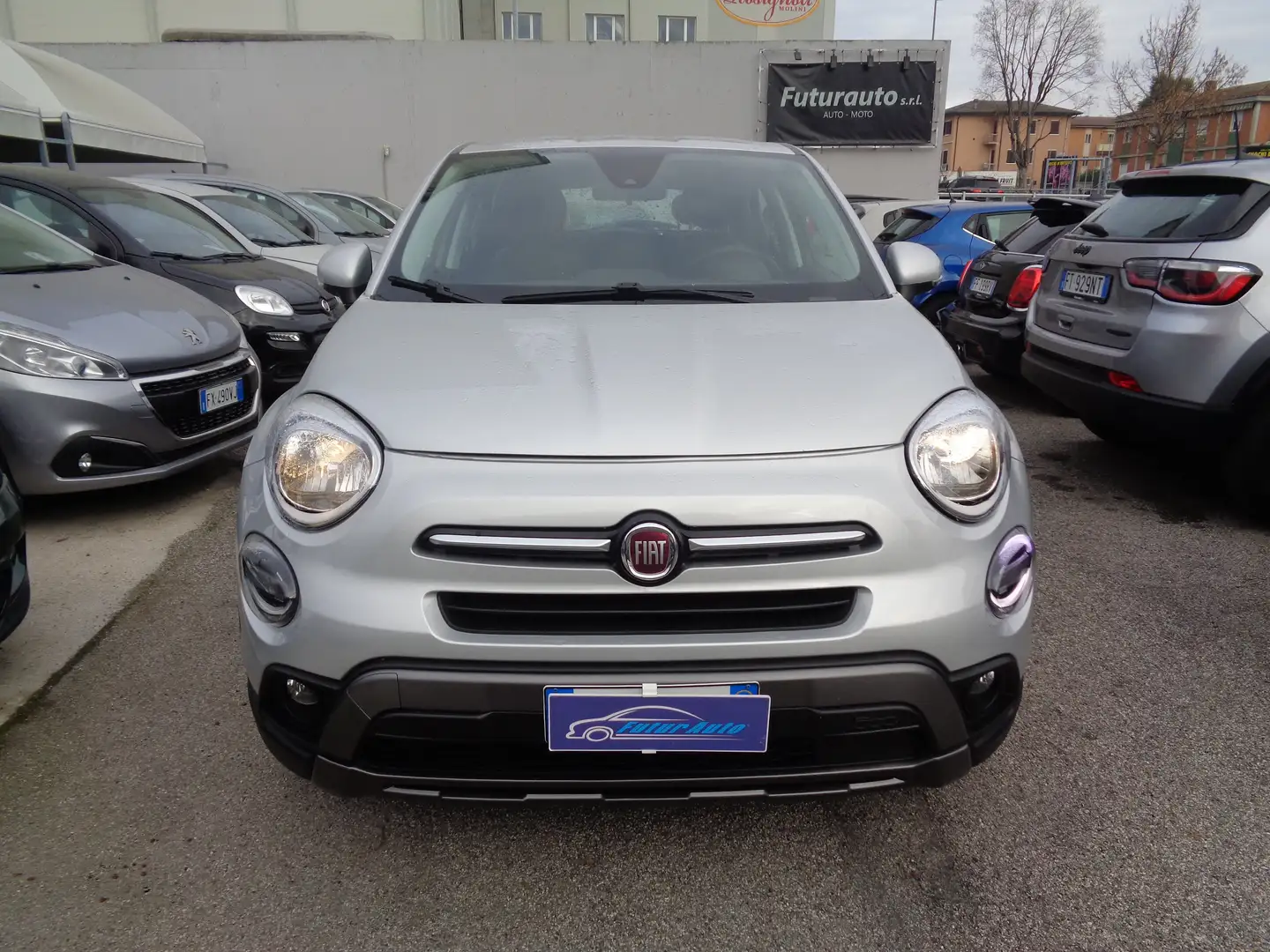 Fiat 500X 500 X 2018 1.0 T3 City Cross 120cv Silber - 1