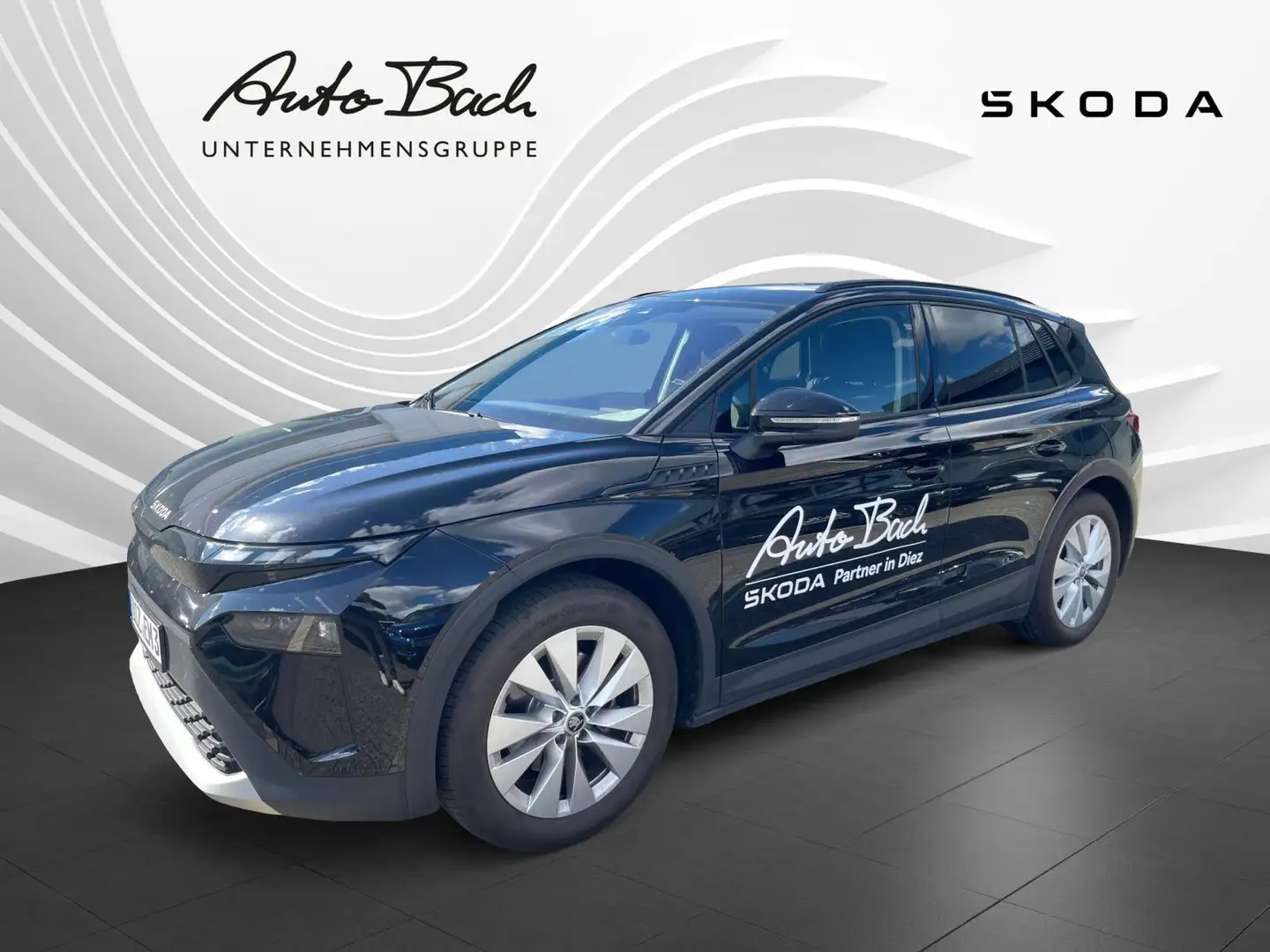 Skoda Elroq 55 kWh Batterie Elektromotor 125 kW 1-Gang Noir - 1