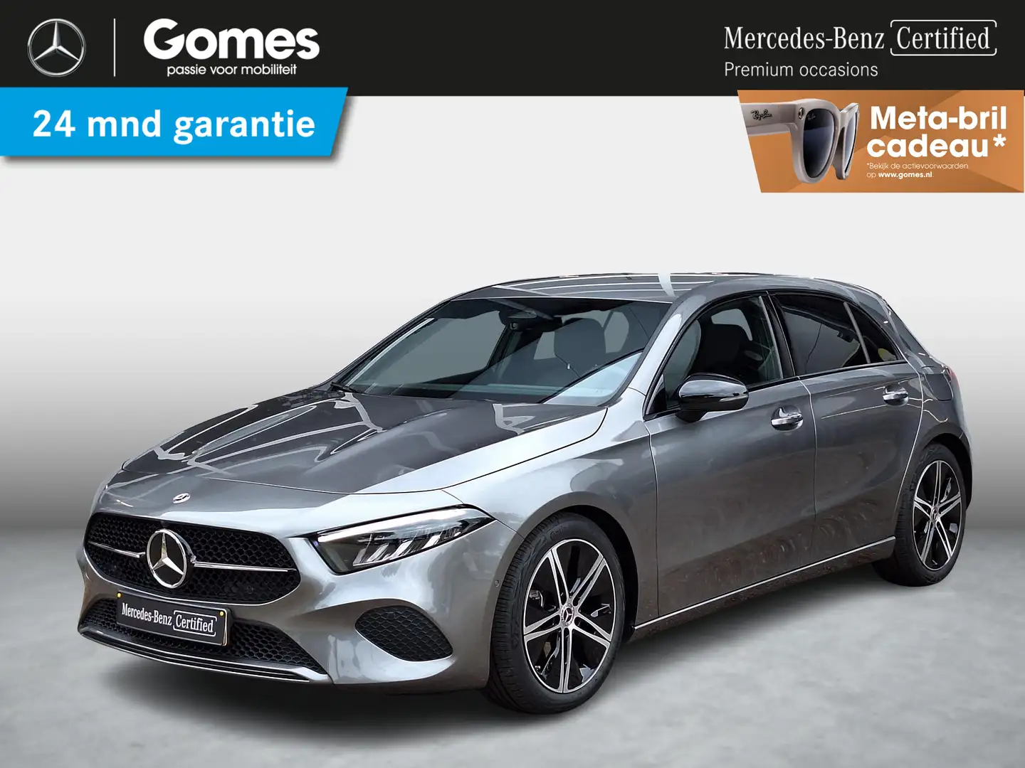 Mercedes-Benz A 180 Star Edition Luxury | Night Pakket | Achteruitrijc Grijs - 1