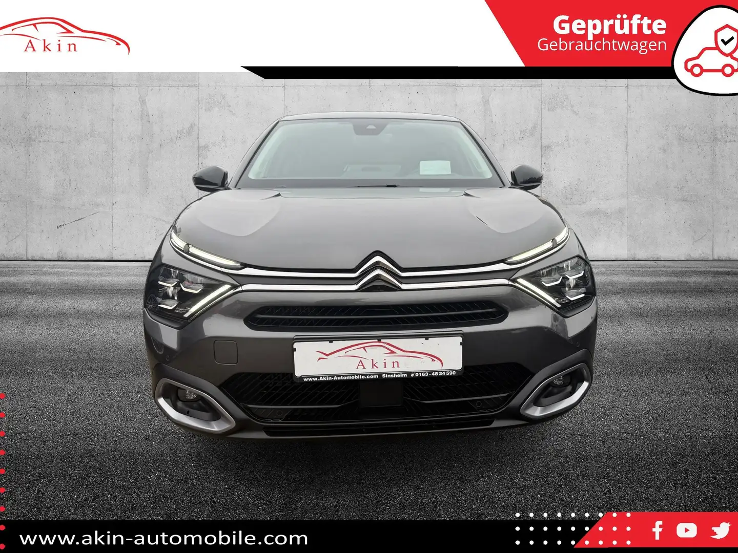 Citroen C4 MAX/HEAD-UP/LED/LEDER/TEMP/NAVI/PDC/KAMERA Grau - 2