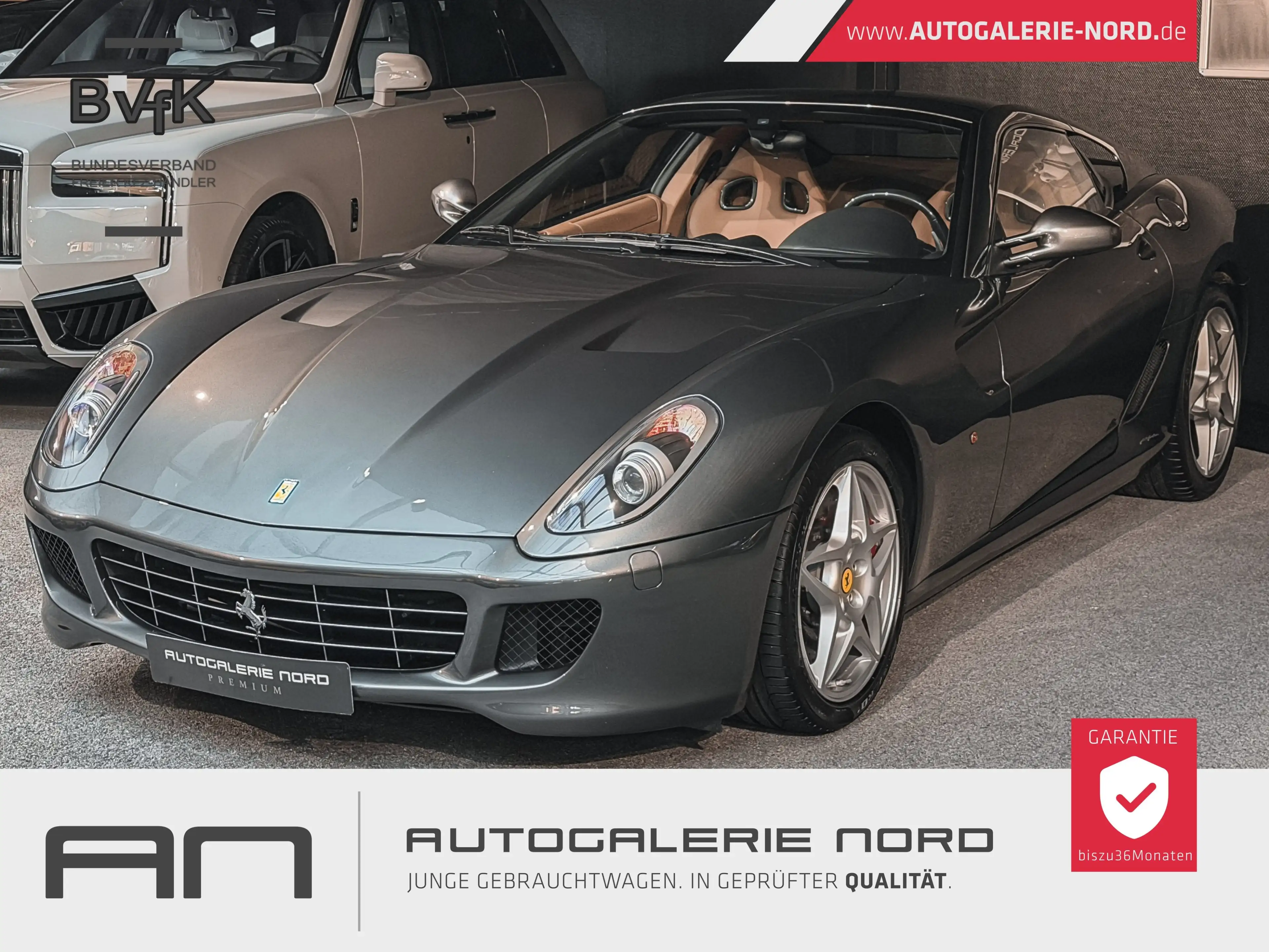 Ferrari 599 GTB Fiorano 1.Hand+Kupplung Neu+Service Neu+Sammle
