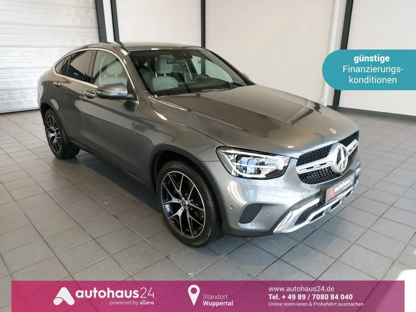 Mercedes-Benz GLC 300 4Matic   LED|360°|Sitzhzg|Leder Gris - 1