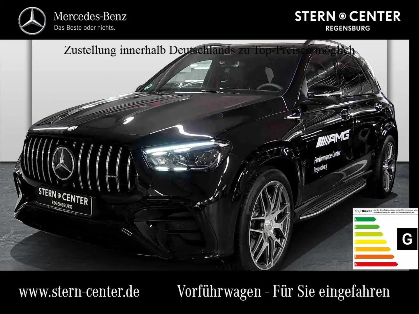 Mercedes-Benz GLE 53 AMG 4M+ AMG Sitzklima SHD MBUX Wide Burm Schwarz - 1