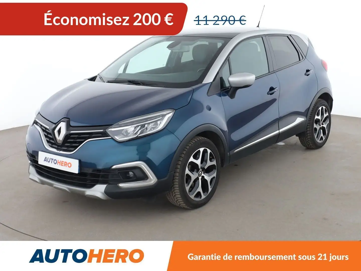 Renault Captur 1.2 TCe Energy Extrem EDC Bleu - 1