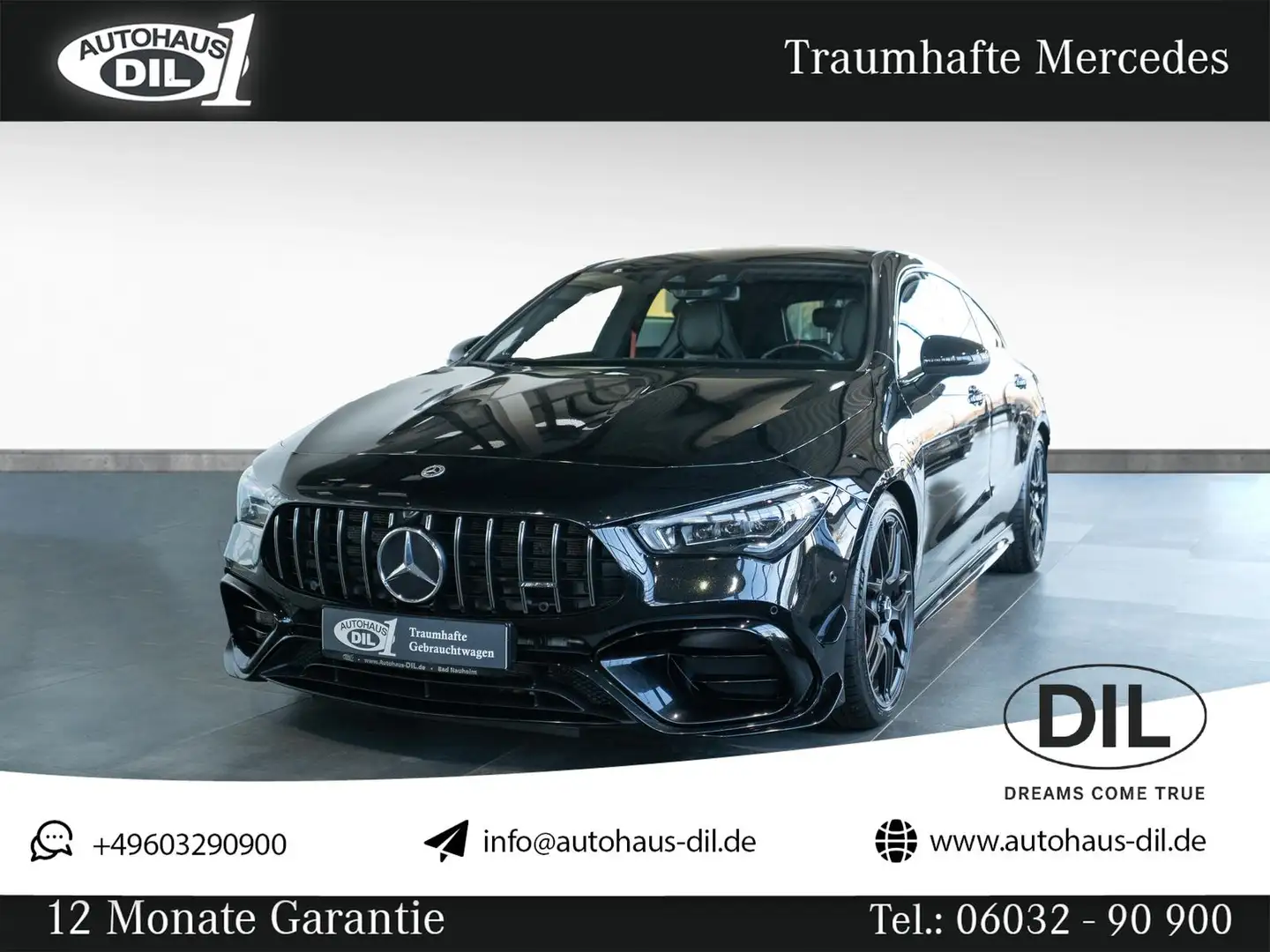 Mercedes-Benz CLA 45 AMG CLA 45 AMG S SB *PANO*AMG PERF.-SITZE*AERO*1.HD* Schwarz - 1