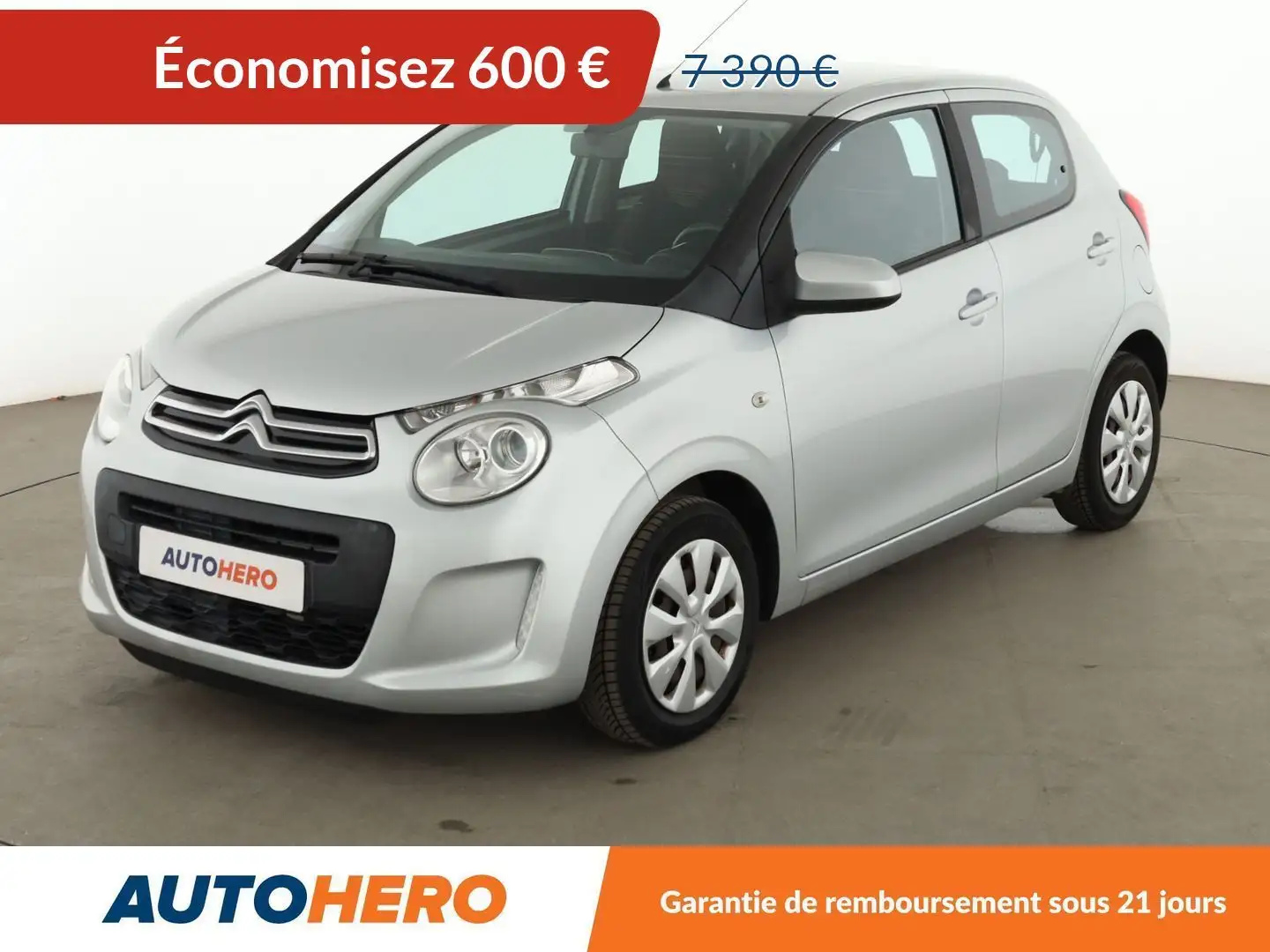 Citroen C1 1.0 VTi Feel Gris - 1