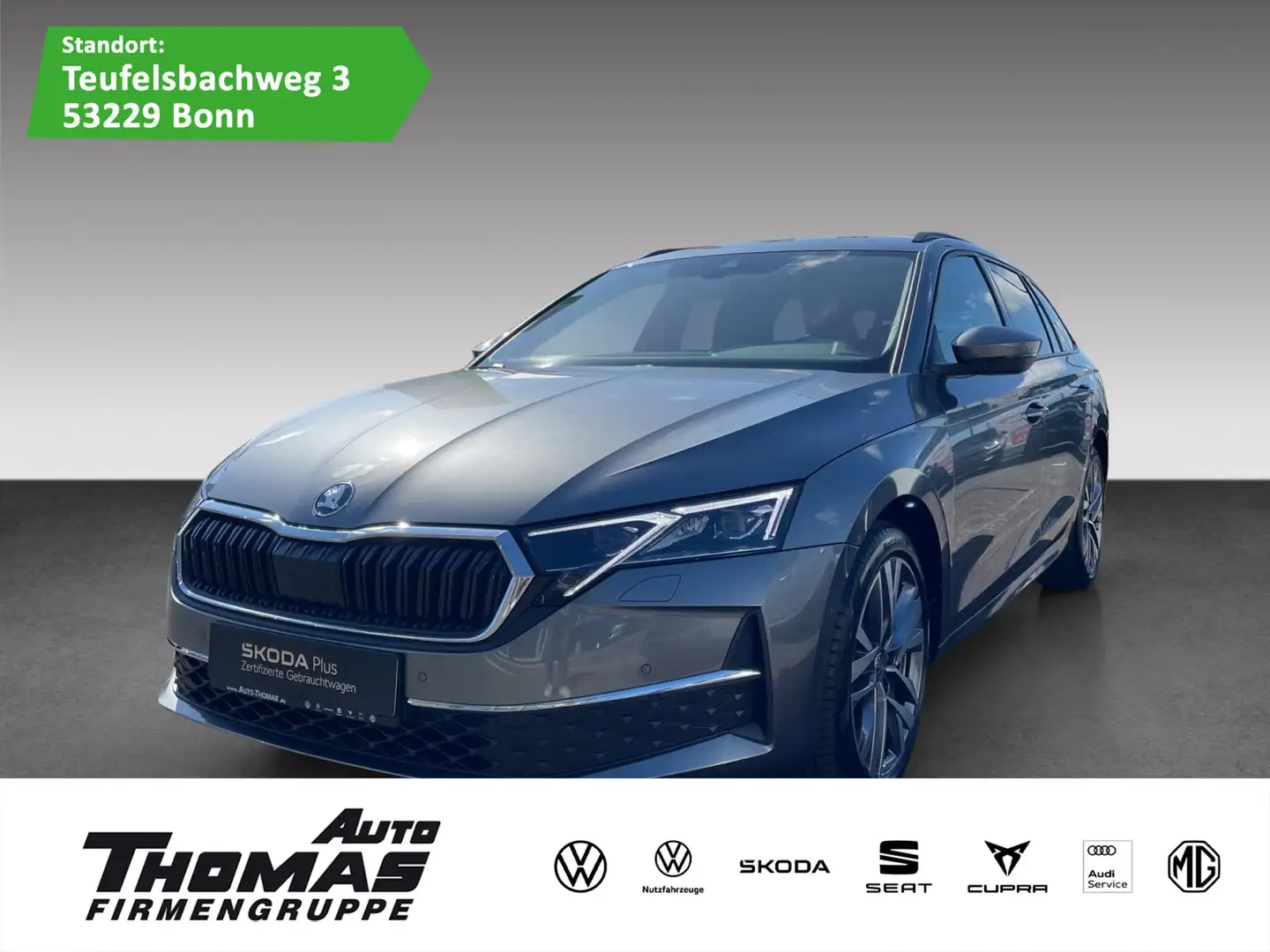 Skoda Octavia Combi Selection 2.0 TDI DSG LED NAVI Grau - 1