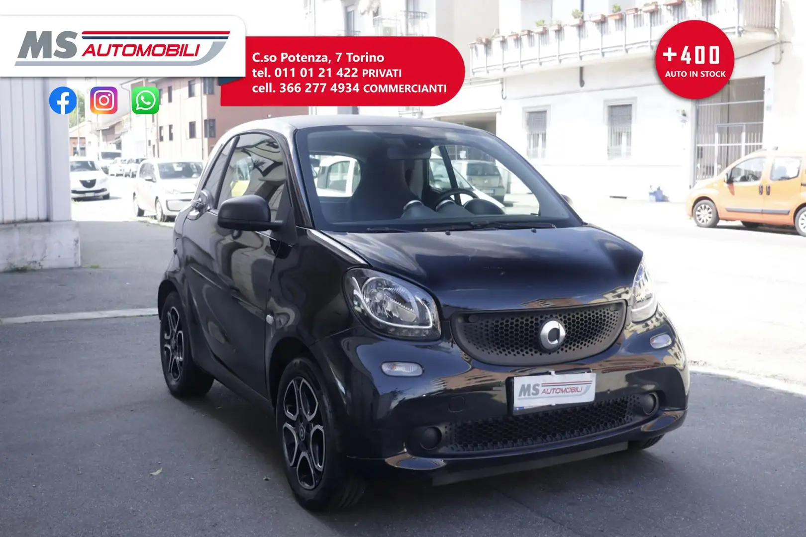 smart forTwo smart fortwo 70 1.0 twinamic Prime Unicoproprieta Nero - 1