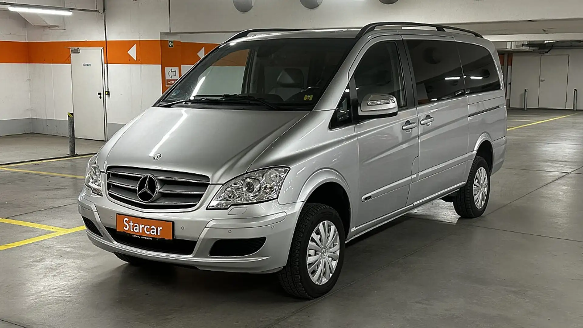 Mercedes-Benz Viano Trend lang 2,2 CDI BlueEff. DPF 4MATIC Aut. KLI... Gris - 1