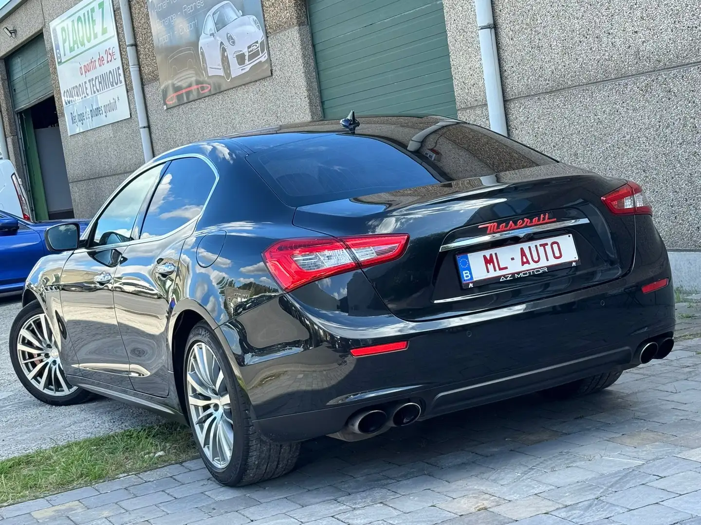 Maserati Ghibli 3.0 V6 S 1Main Faible Km Gps Xénon Cuir ° Zwart - 2
