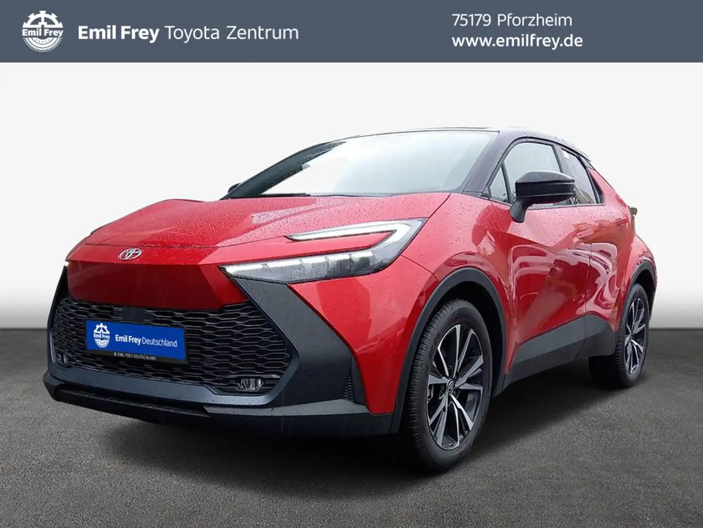 Toyota C-HR 2.0 Hybrid Teamplayer Rouge - 1