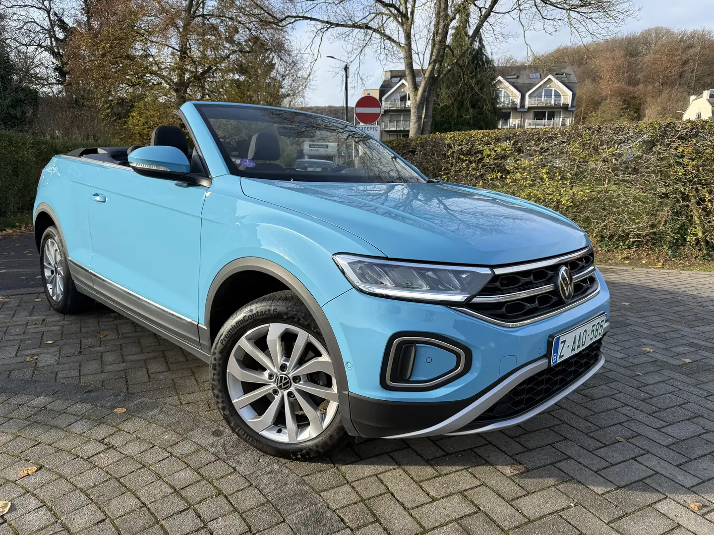 Volkswagen T-Roc T-Roc Cabriolet 1.5 TSI Style Business DSG Azul - 1