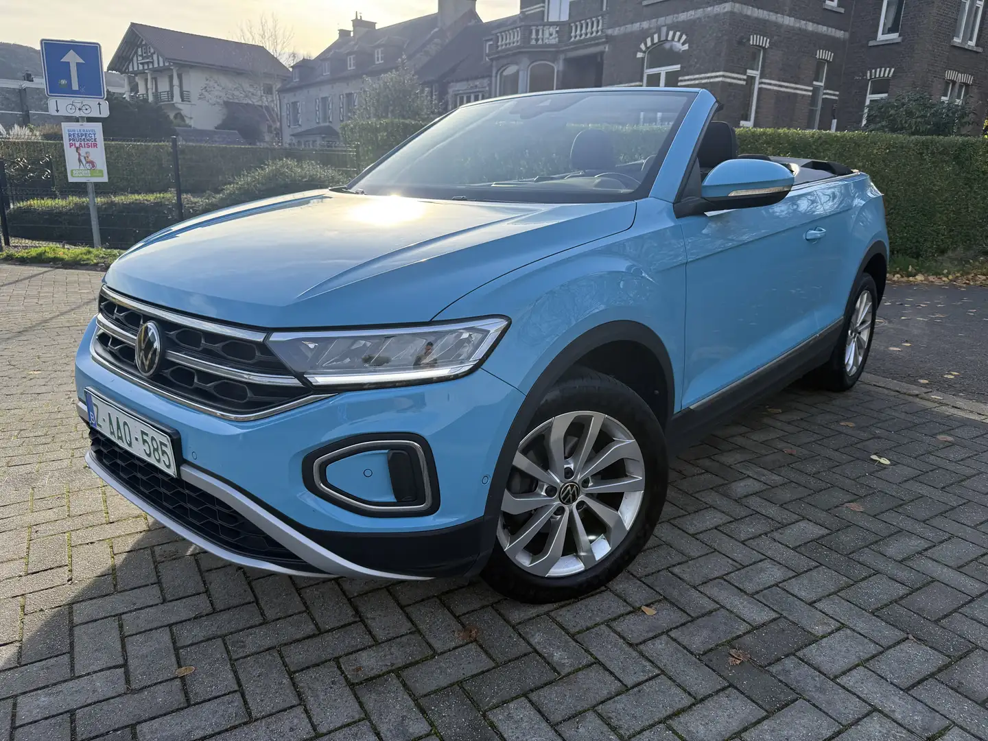 Volkswagen T-Roc T-Roc Cabriolet 1.5 TSI Style Business DSG Azul - 2