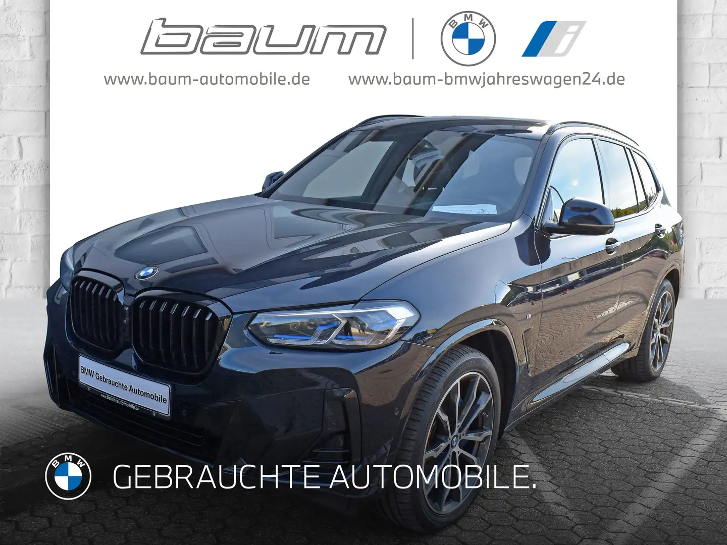 BMW X3 xDrive30d M Sportpaket Head-Up DAB WLAN Noir - 1