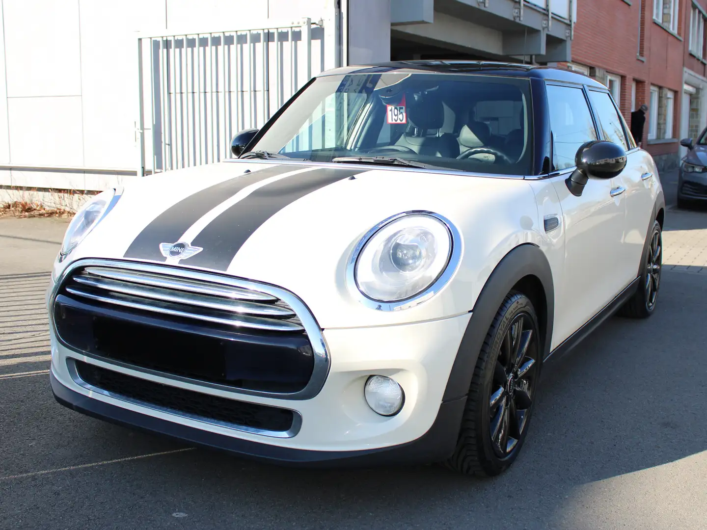 MINI Cooper D 1.5+CUIR SPORT+PHARES LED // EURO 6b // Wit - 1