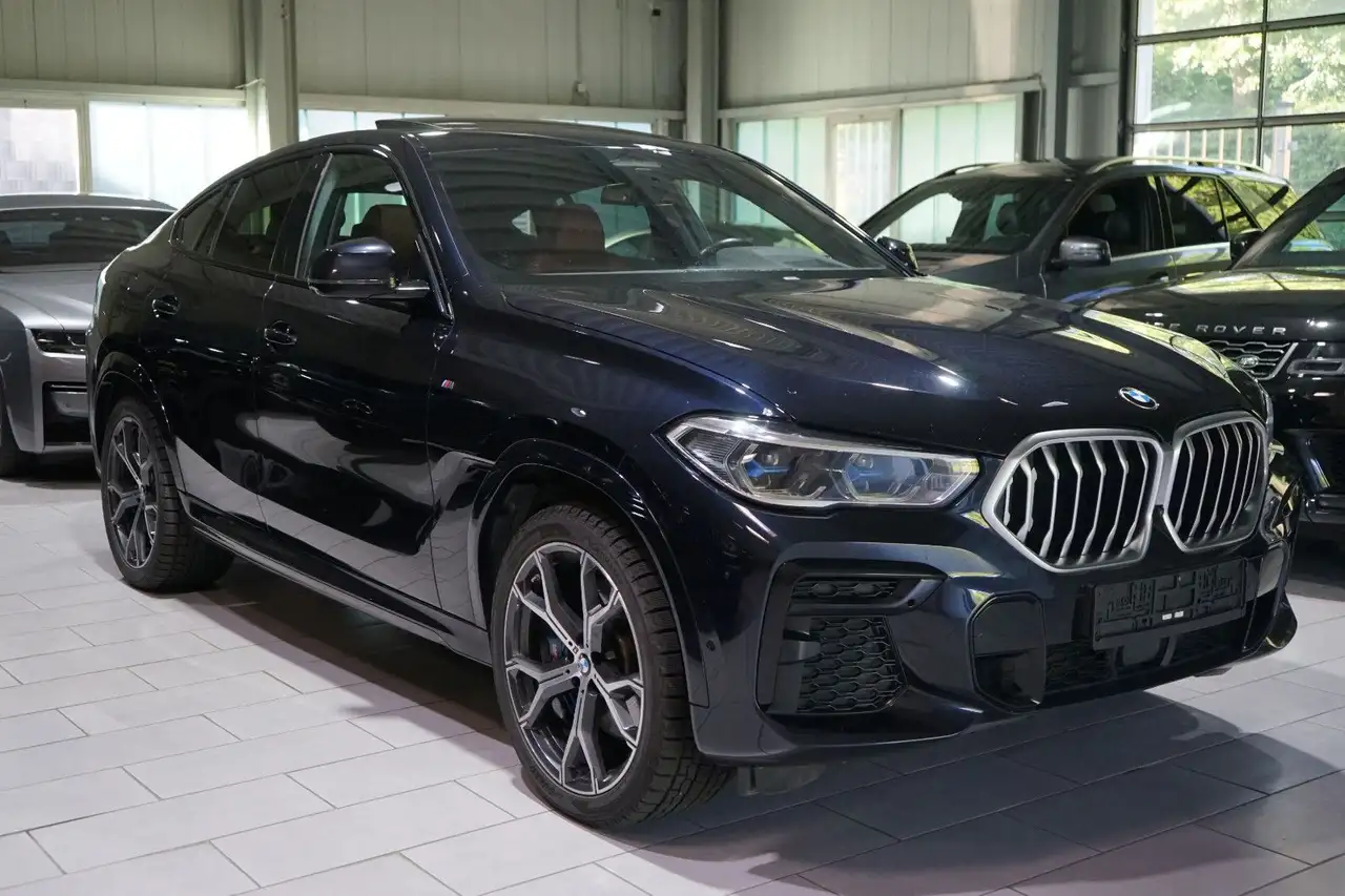 BMW X6 xDrive 40i M SPORT*PANO*LEDER ROT*HEAD-UP*21", миниатюра 6