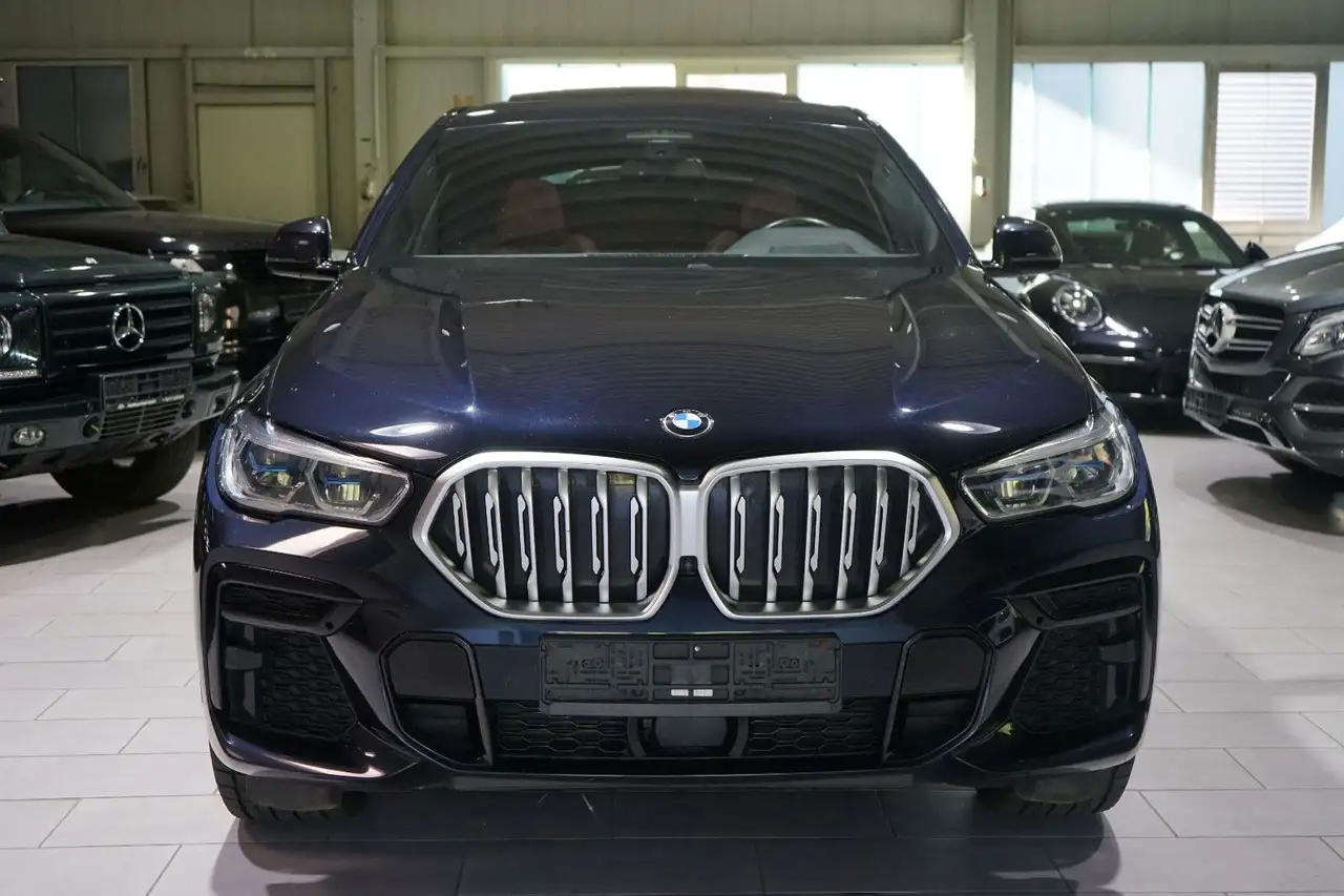 BMW X6 xDrive 40i M SPORT*PANO*LEDER ROT*HEAD-UP*21", миниатюра 5
