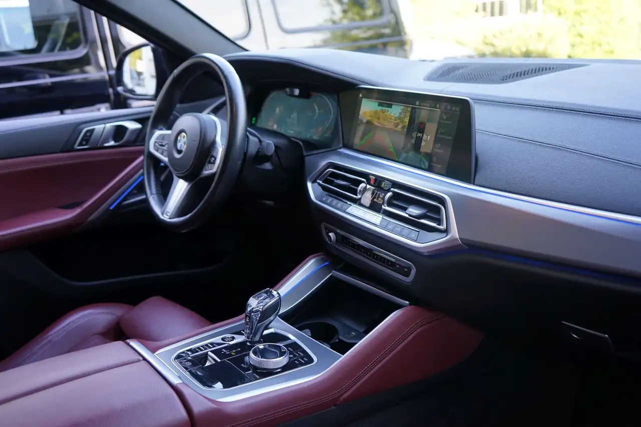 BMW X6 xDrive 40i M SPORT*PANO*LEDER ROT*HEAD-UP*21", миниатюра 10