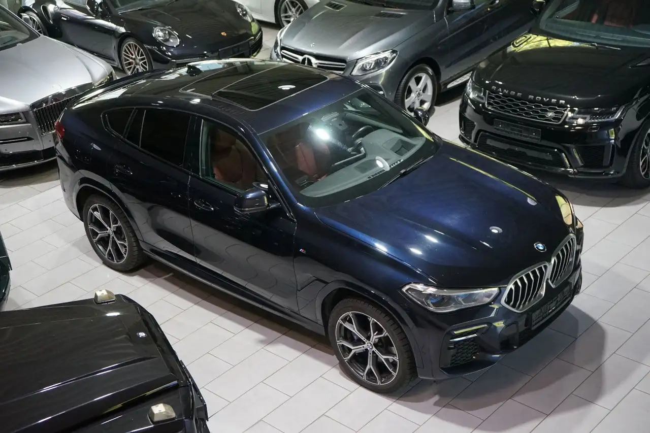 BMW X6 xDrive 40i M SPORT*PANO*LEDER ROT*HEAD-UP*21", миниатюра 3