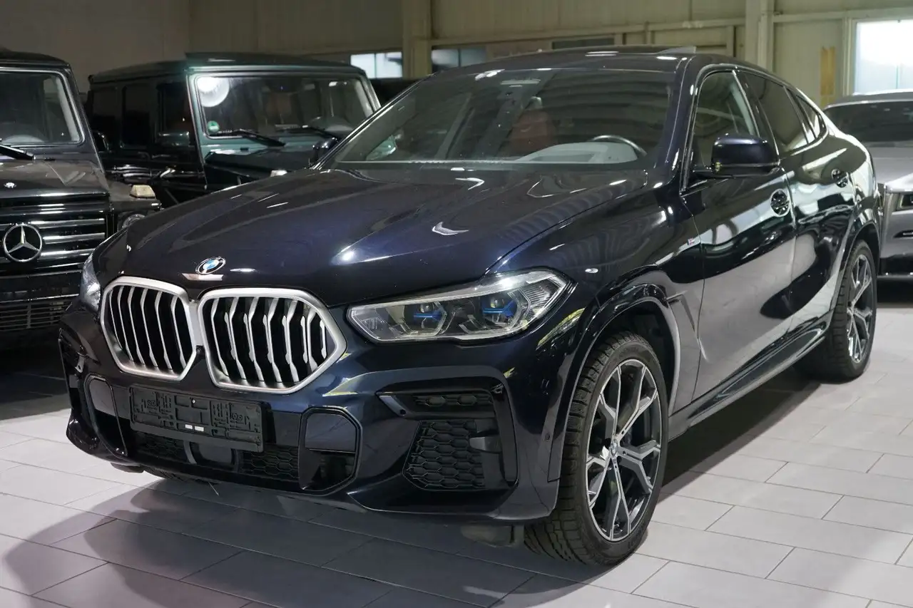 BMW X6 xDrive 40i M SPORT*PANO*LEDER ROT*HEAD-UP*21", миниатюра 4