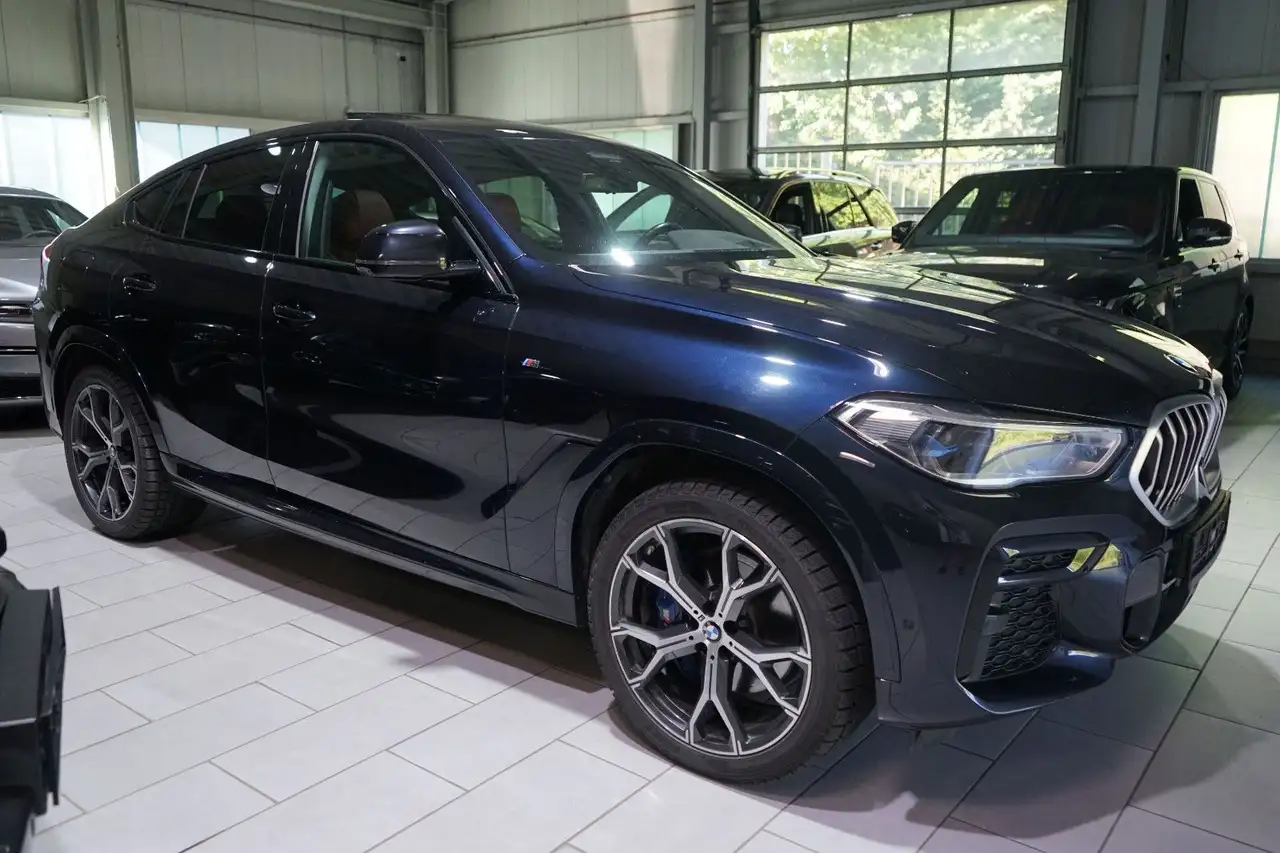 BMW X6 xDrive 40i M SPORT*PANO*LEDER ROT*HEAD-UP*21", миниатюра 7