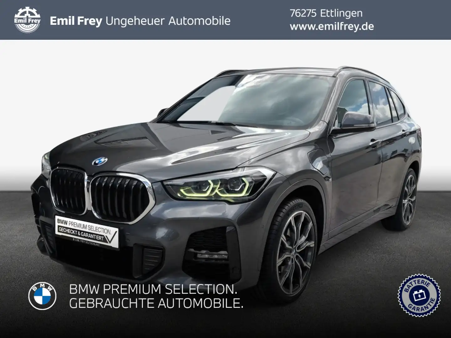 BMW X1 xDrive25e M Sport *AHK*SHZ*HuD*Navi* Grau - 1