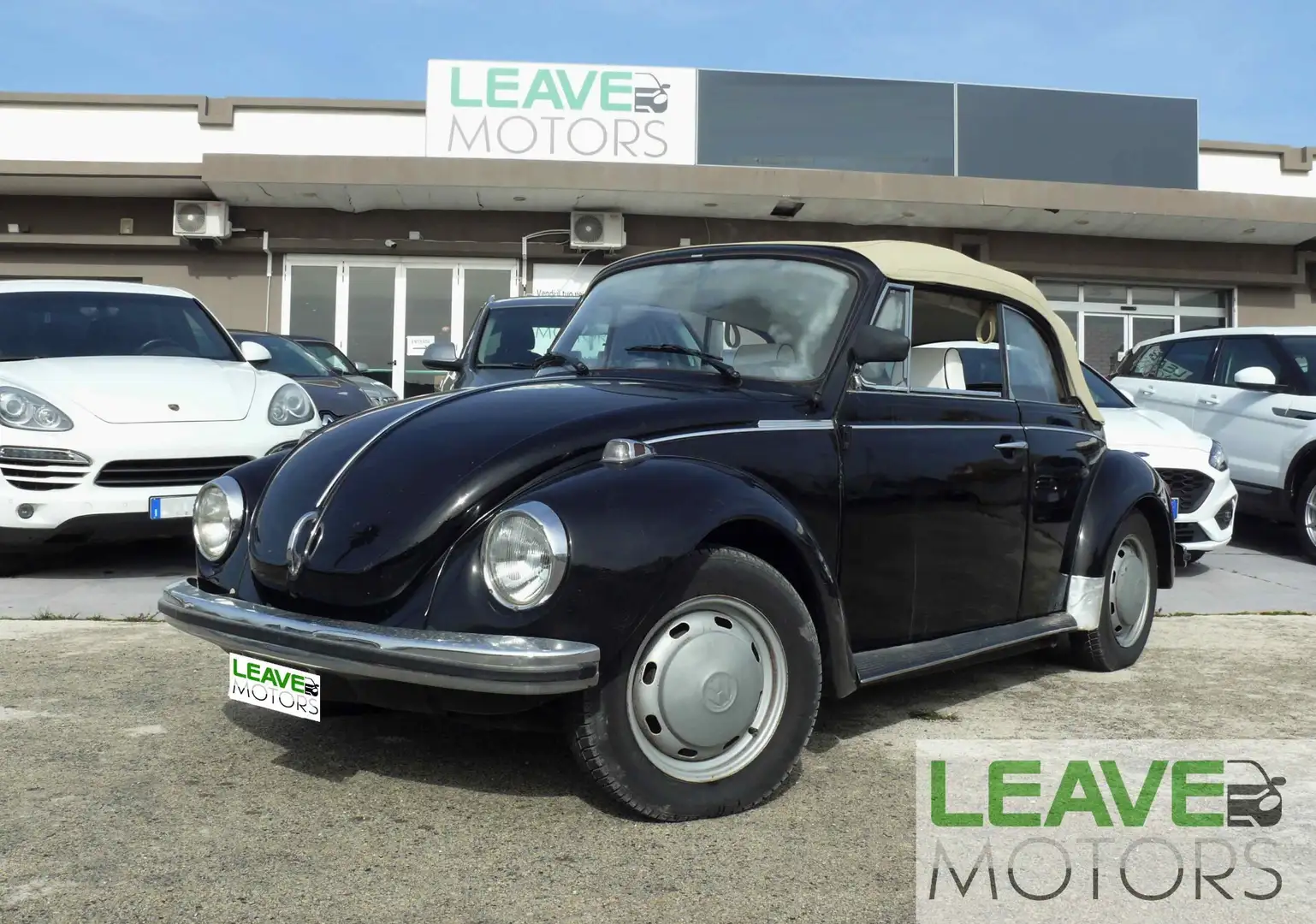 Volkswagen Maggiolino Cabrio facile Restauro (M1100) Schwarz - 2