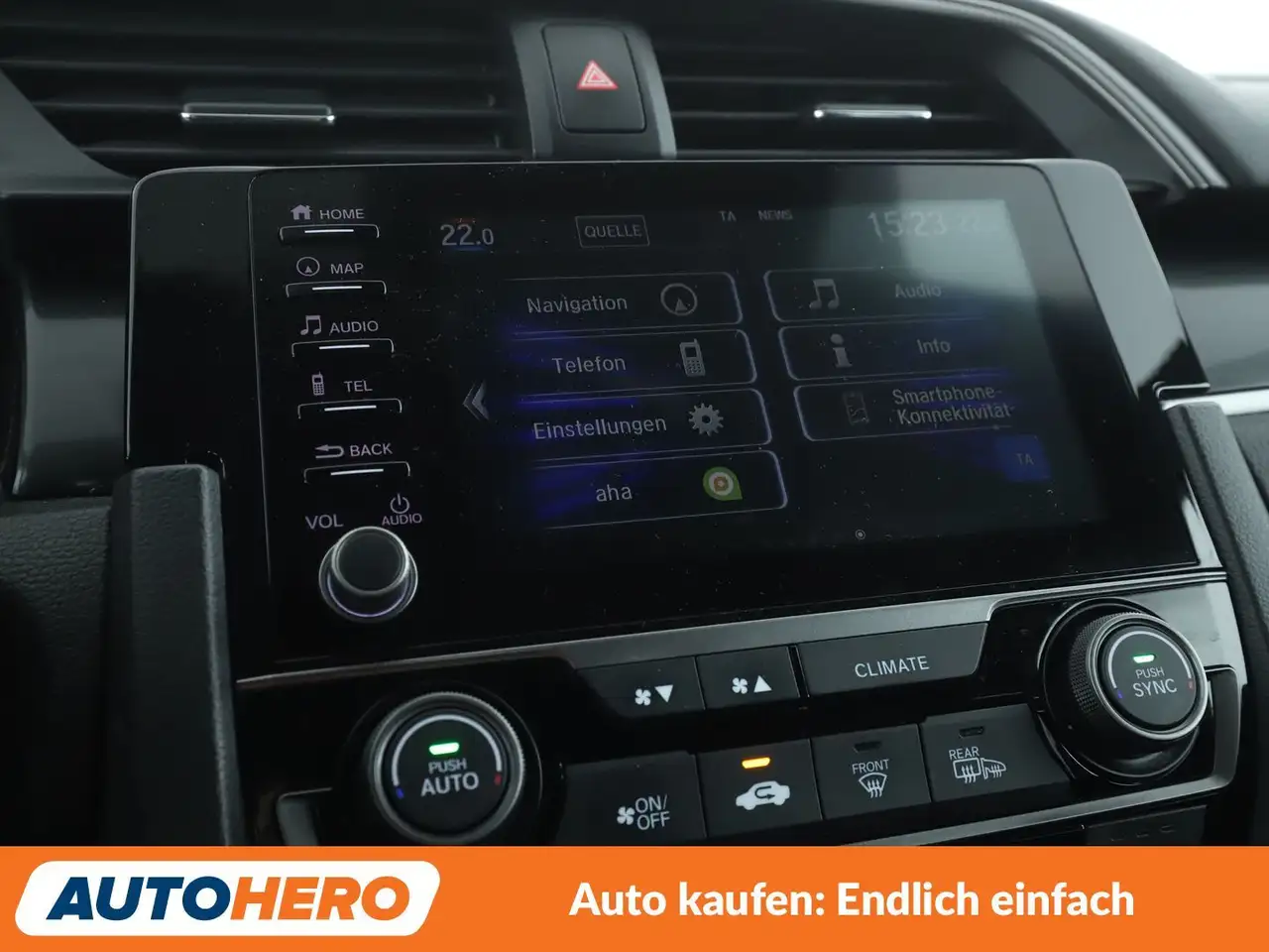Honda Civic 1.0 VTEC Elegance Aut*NAVI*LED*ACC*CAM*PDC*SHZ*, миниатюра 21