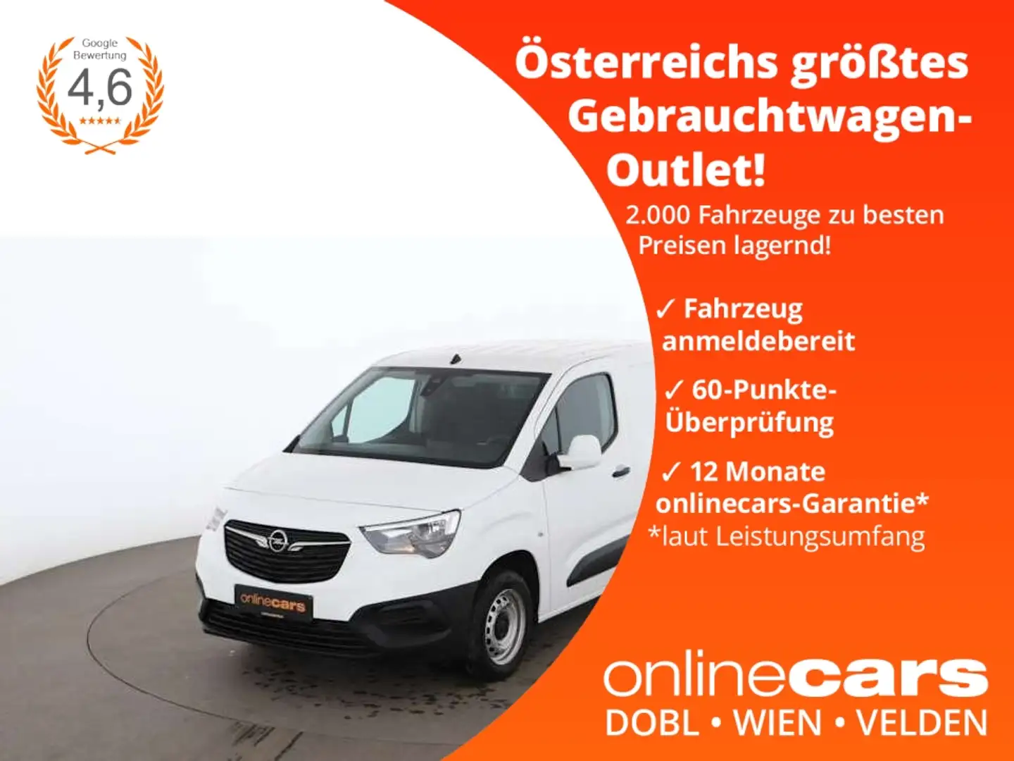 Opel Combo Cargo 1.5 CDTI Edition KLIMA TEMPOMAT Білий - 1