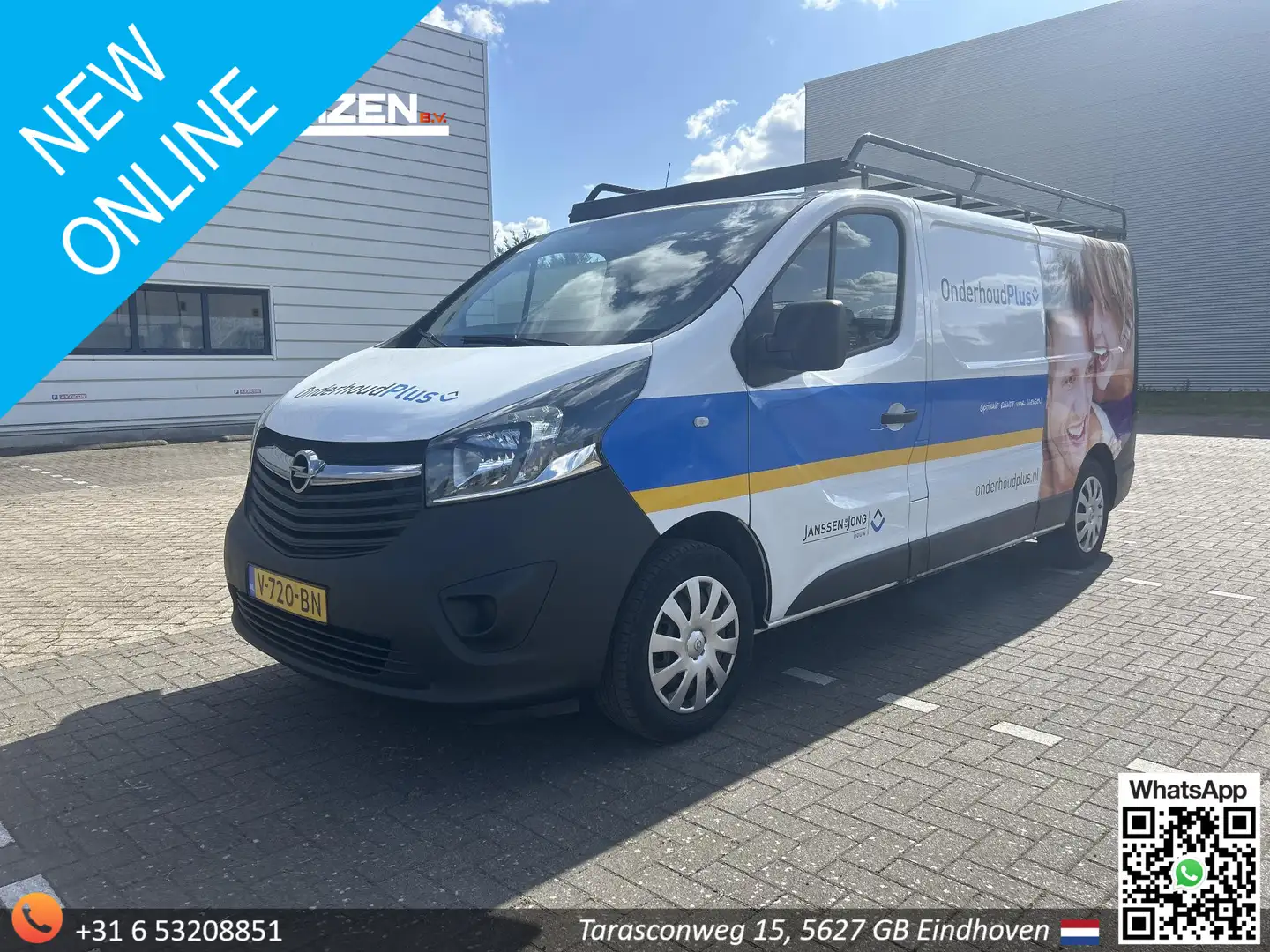 Opel Vivaro 1.6 CDTI L2H1 Edition EcoFlex | € 5.950,- NETTO! | Blanc - 1