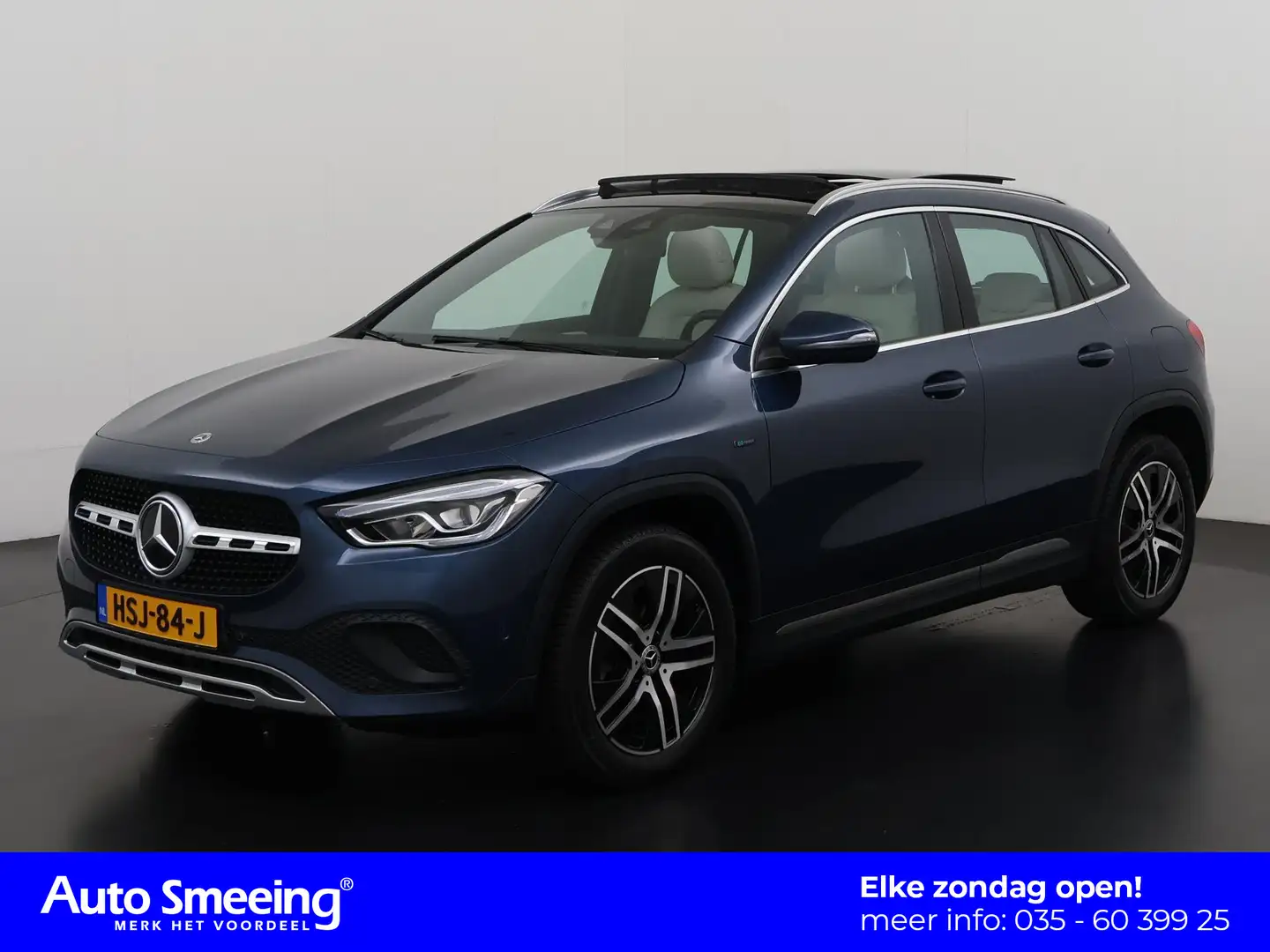 Mercedes-Benz GLA 250 250e Progressive | Panoramadak | Leder | Camera | Blauw - 1