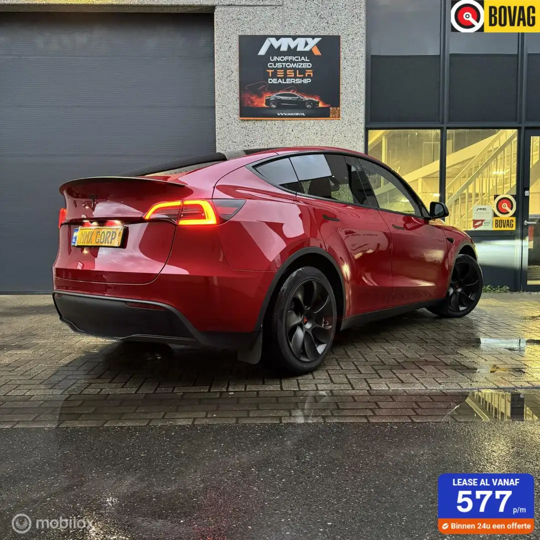 Tesla Model Y RWD ROOD 60kWh MMX PACK TREKHAAK Rood - 1