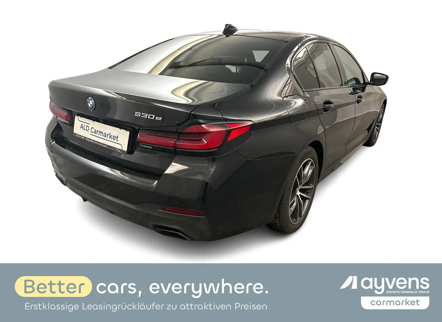 BMW 530 e Aut. Schwarz - 2