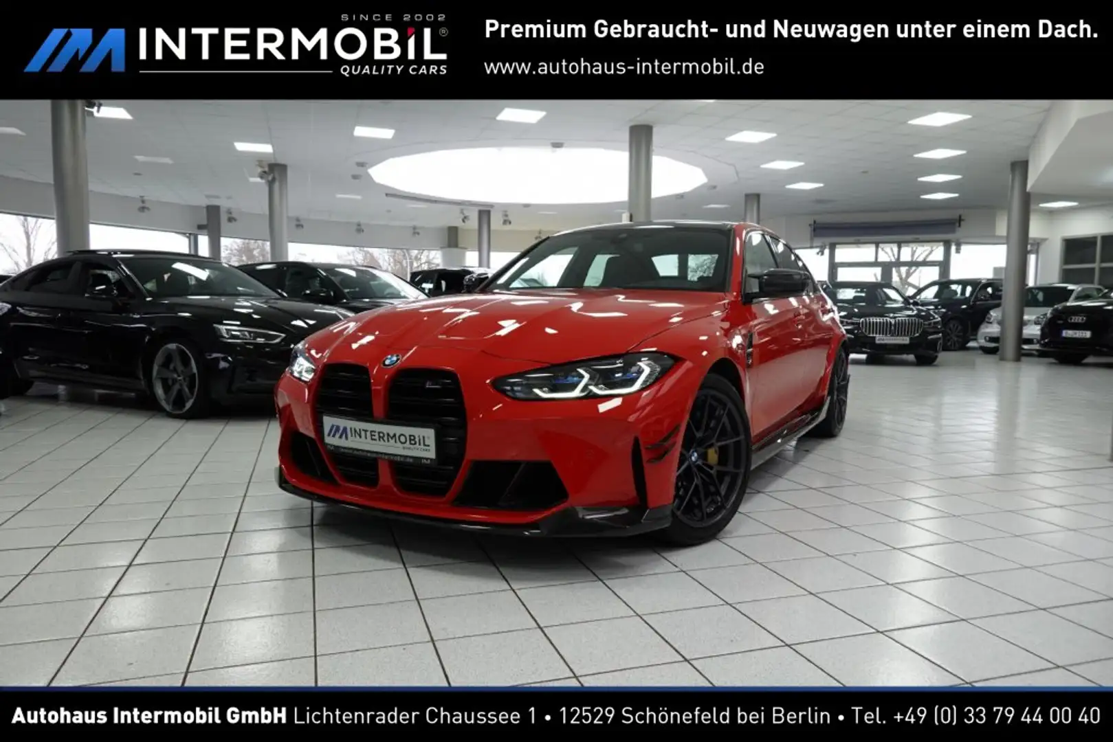BMW M3 Com xD Individual M-Performance NP: 150.500 € Piros - 1