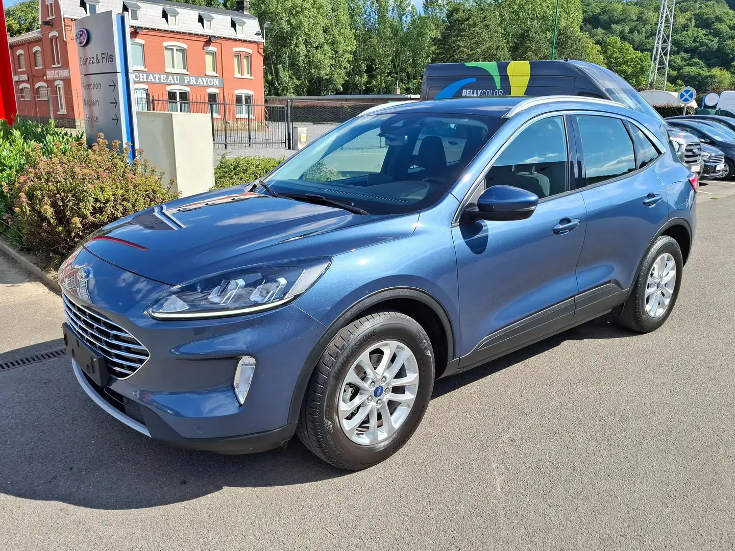 Ford Kuga Kuga 1.5 TDCi EB FWD Titanium (EU6d) Bleu - 1