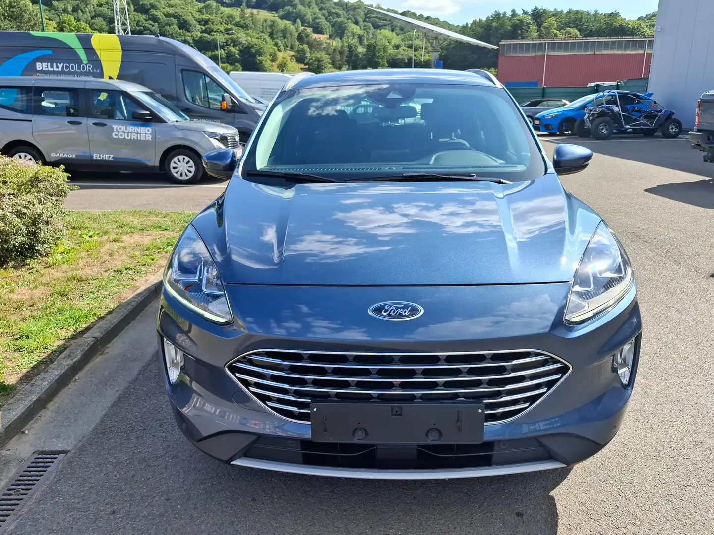 Ford Kuga Kuga 1.5 TDCi EB FWD Titanium (EU6d) Bleu - 2