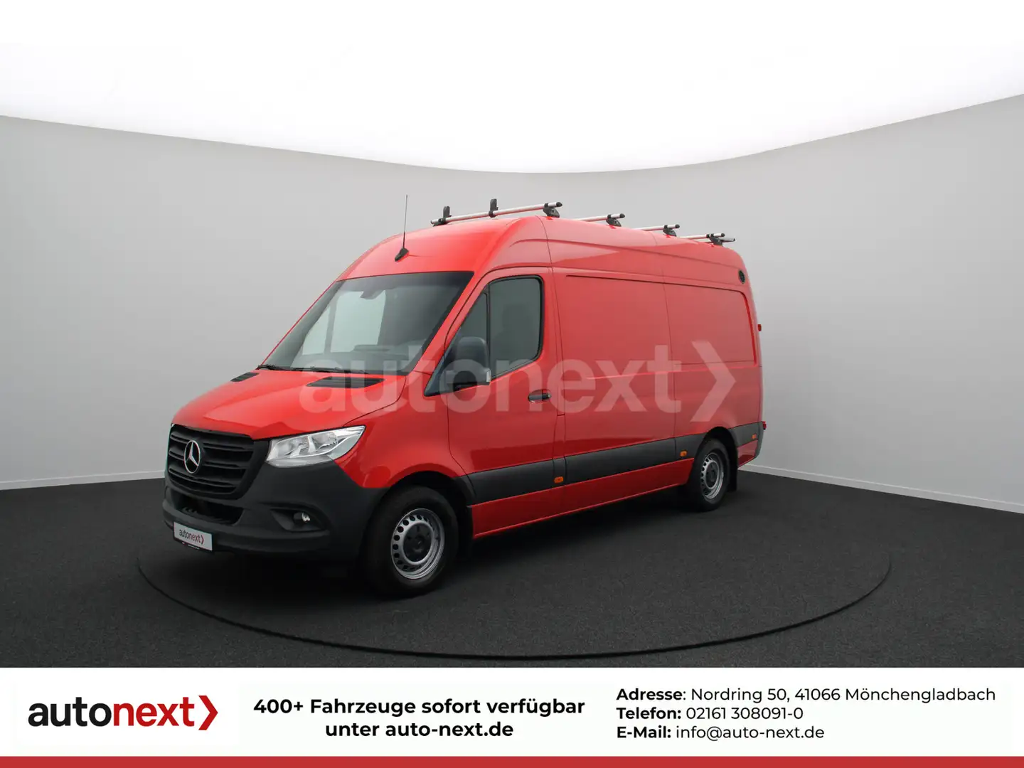 Mercedes-Benz Sprinter 316 *WERKSTATT* KAMERA+NAVI+AHK (6307) Rojo - 1