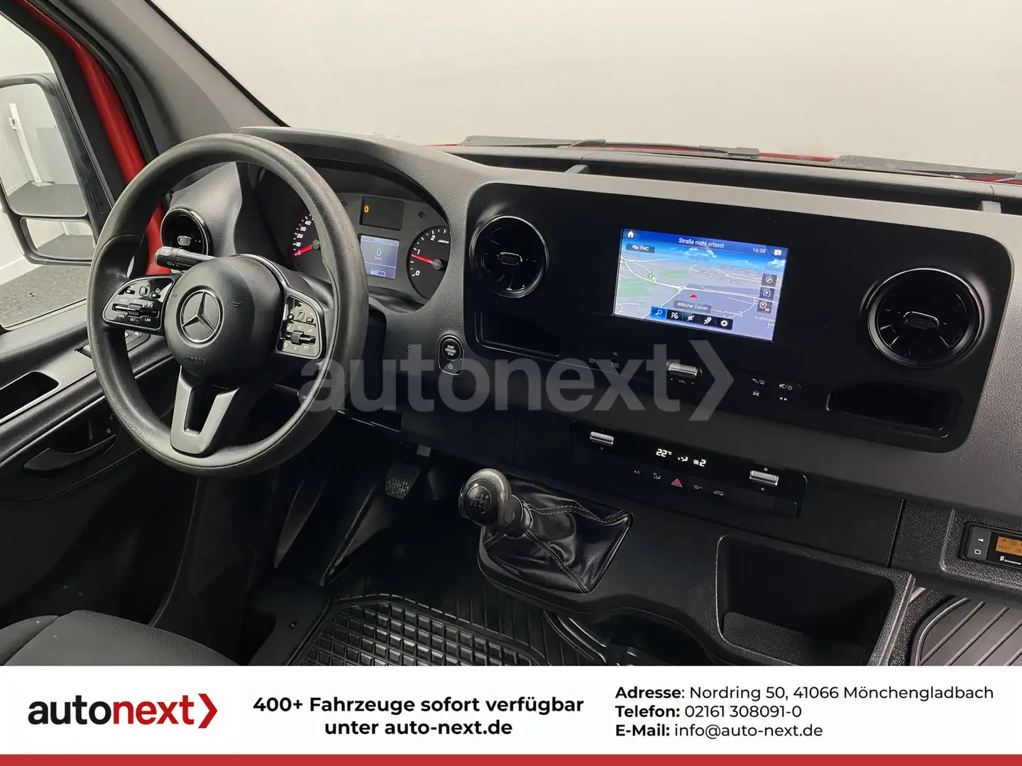 Mercedes-Benz Sprinter 316 *WERKSTATT* KAMERA+NAVI+AHK (6307) Rojo - 2