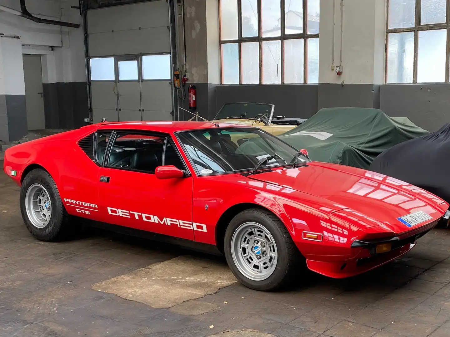 De Tomaso Pantera GTS - Deutsche Erstauslieferung - Original KM Rot - 2