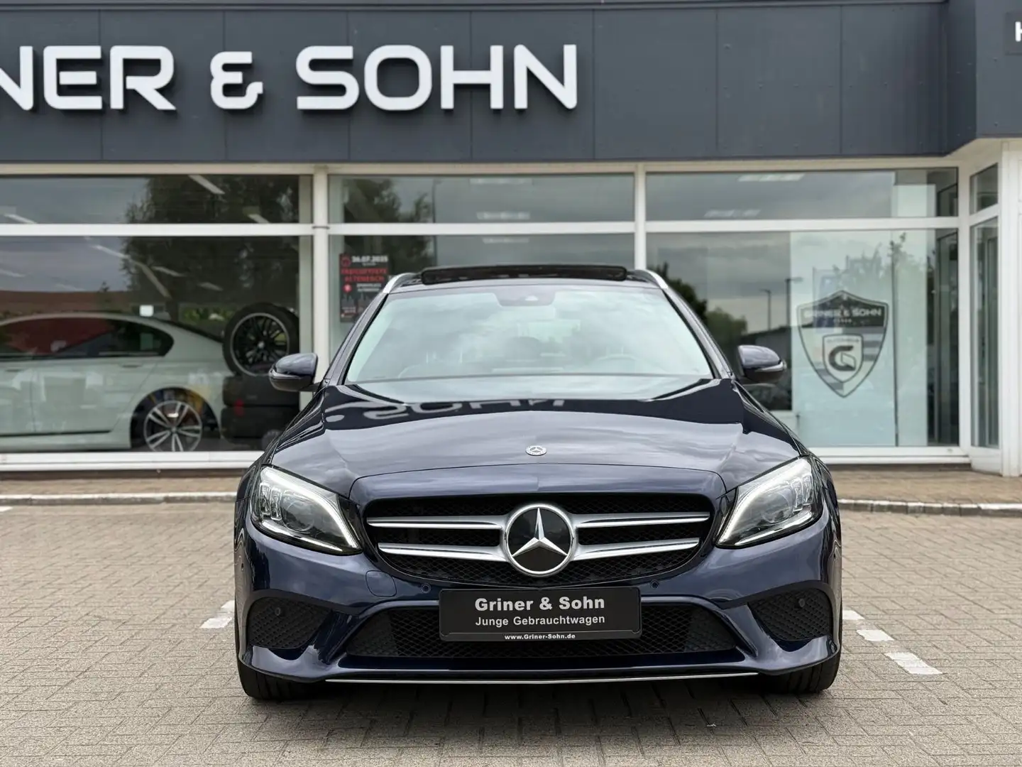 Mercedes-Benz C 220 d Avantgarde,Pano,Ambiente,Multi-Beam.AHK Azul - 2